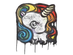 Запечатанный граффити | Единорог